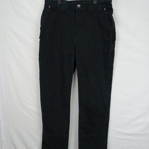 Duluth Black Flex Fire Hose Pants Men's Size 33x32 (True Size). Item#P006